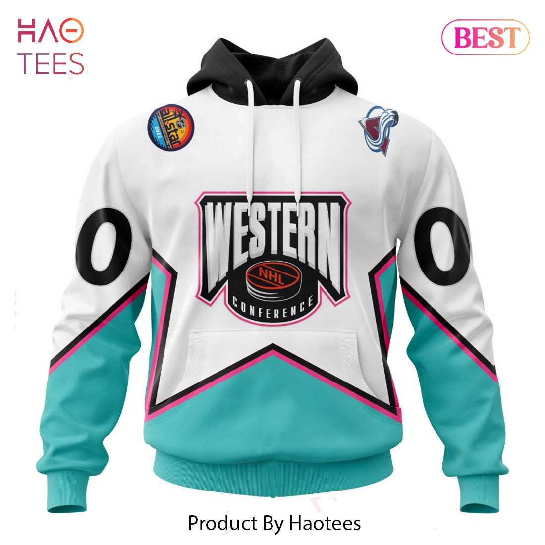 BEST NHL Colorado Avalanche All-Star Western Conference 2023 3D Hoodie
