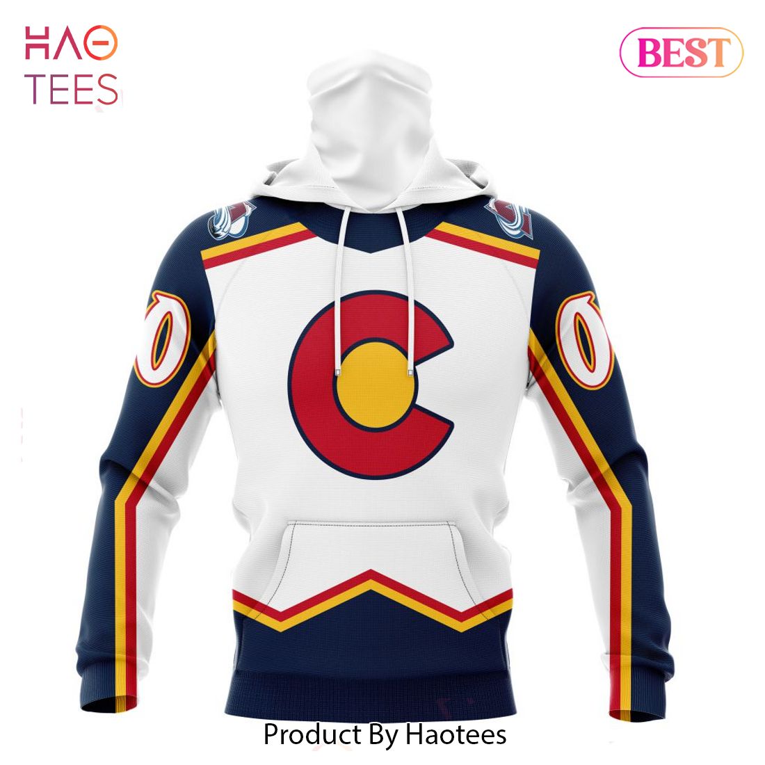 NHL Colorado Avalanche Reverse Retro Kits Hoodie