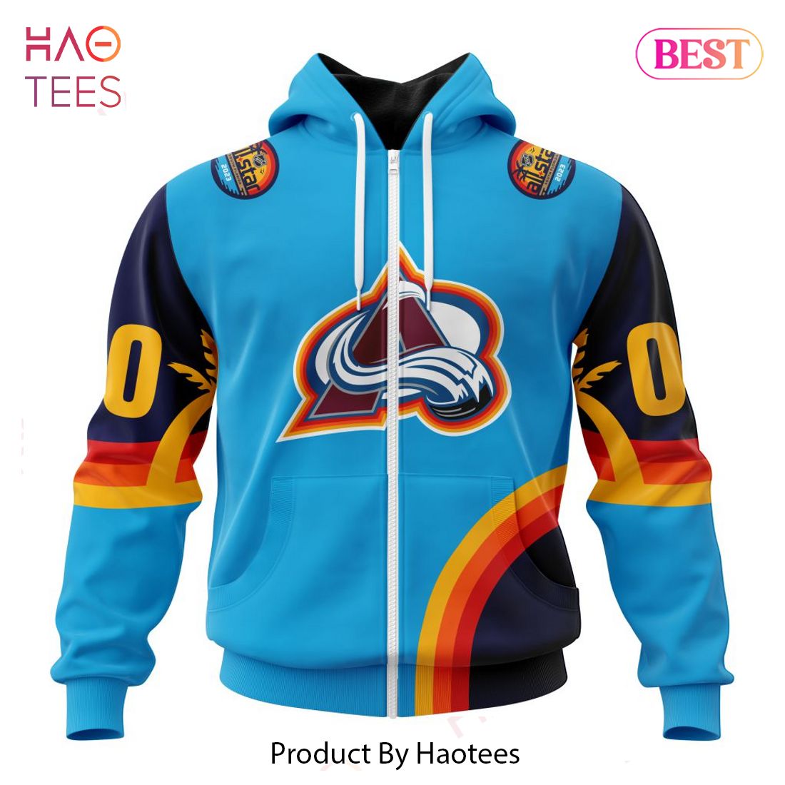 BEST NHL Colorado Avalanche Special ALL-Star Game Design With Atlantic Ocean 3D Hoodie BEST NHL Colorado Avalanche Special ALL-Star Game Design With Atlantic Ocean 3D Hoodie