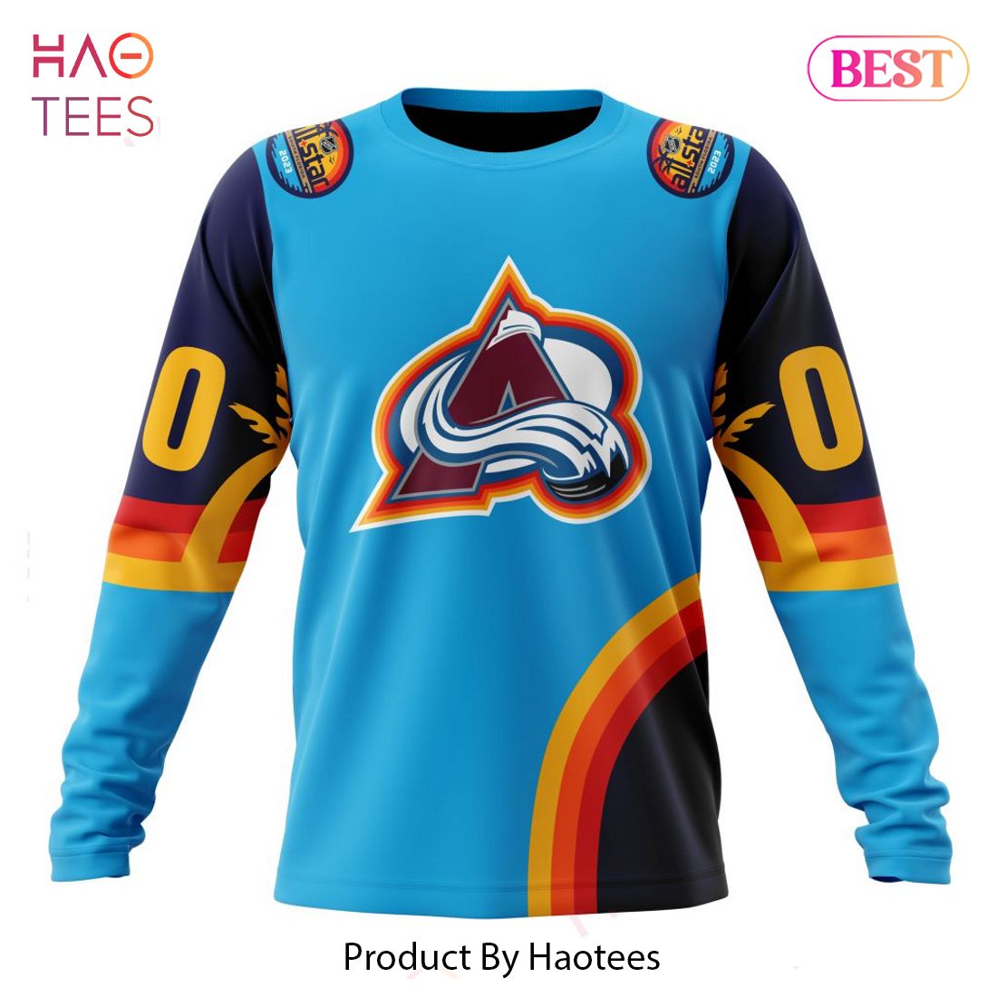BEST NHL Colorado Avalanche Special ALL-Star Game Design With Atlantic Ocean 3D Hoodie BEST NHL Colorado Avalanche Special ALL-Star Game Design With Atlantic Ocean 3D Hoodie