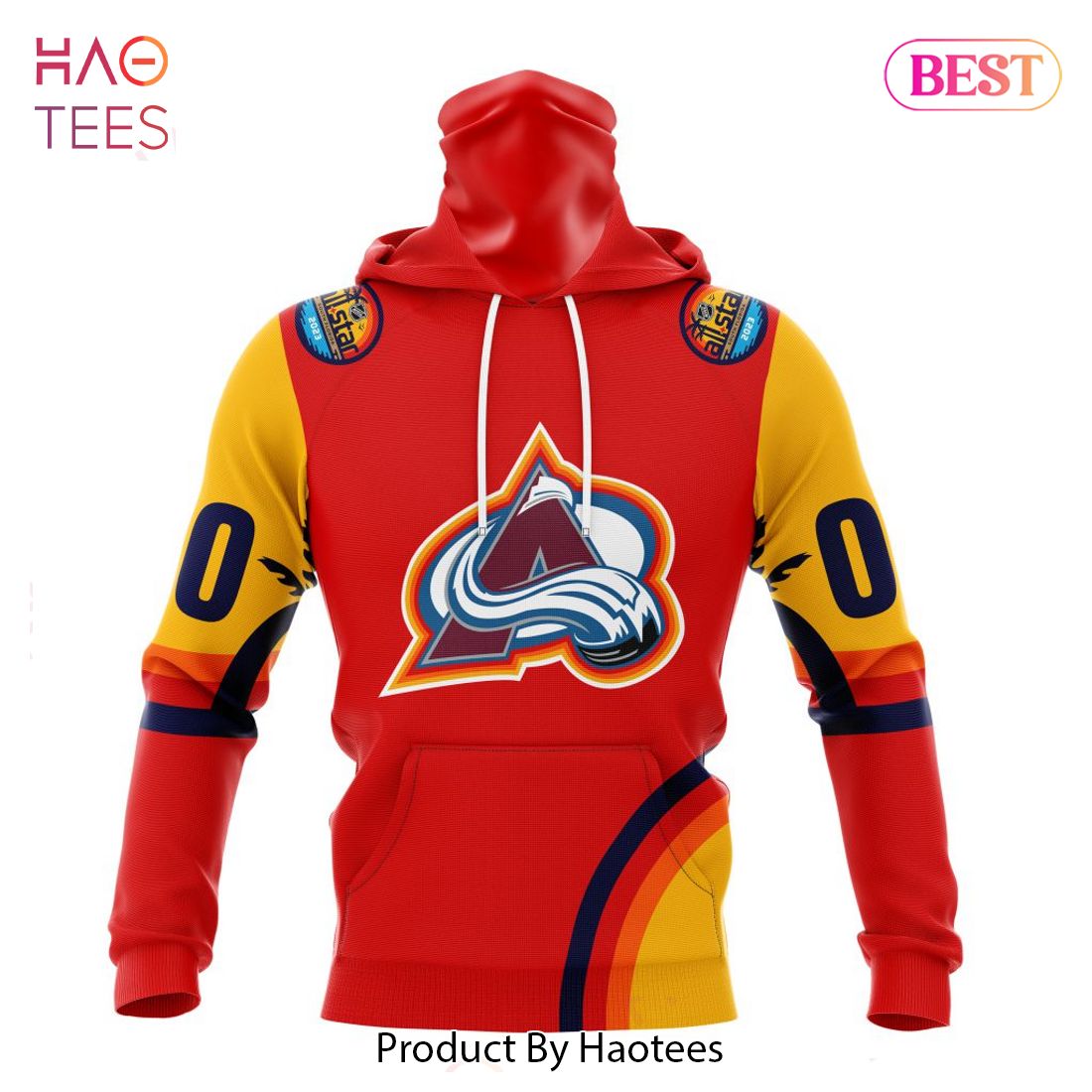 BEST NHL Colorado Avalanche Special ALL-Star Game Design With Florida Sunset 3D Hoodie BEST NHL Colorado Avalanche Special ALL-Star Game Design With Florida Sunset 3D Hoodie