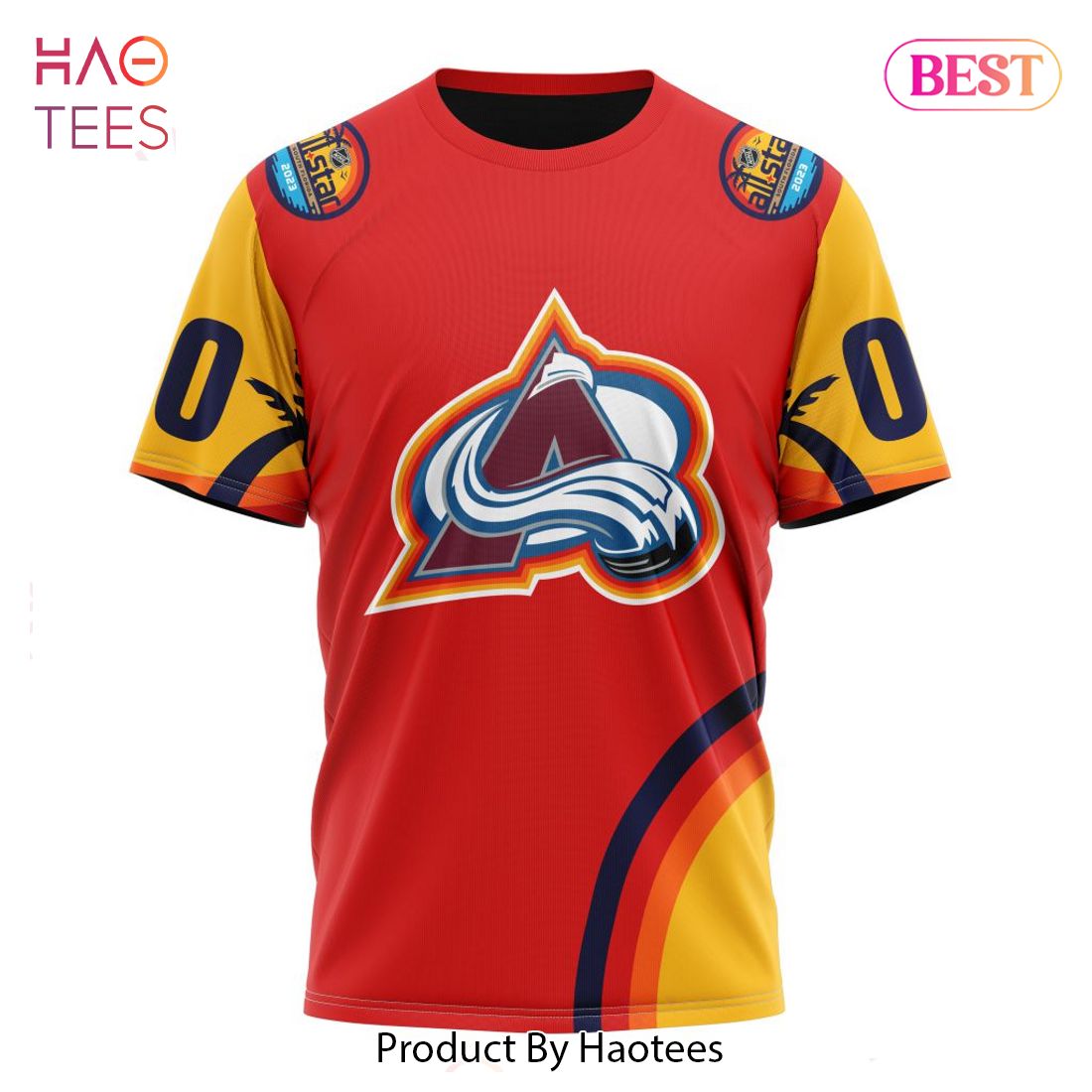 BEST NHL Colorado Avalanche Special ALL-Star Game Design With Florida Sunset 3D Hoodie BEST NHL Colorado Avalanche Special ALL-Star Game Design With Florida Sunset 3D Hoodie
