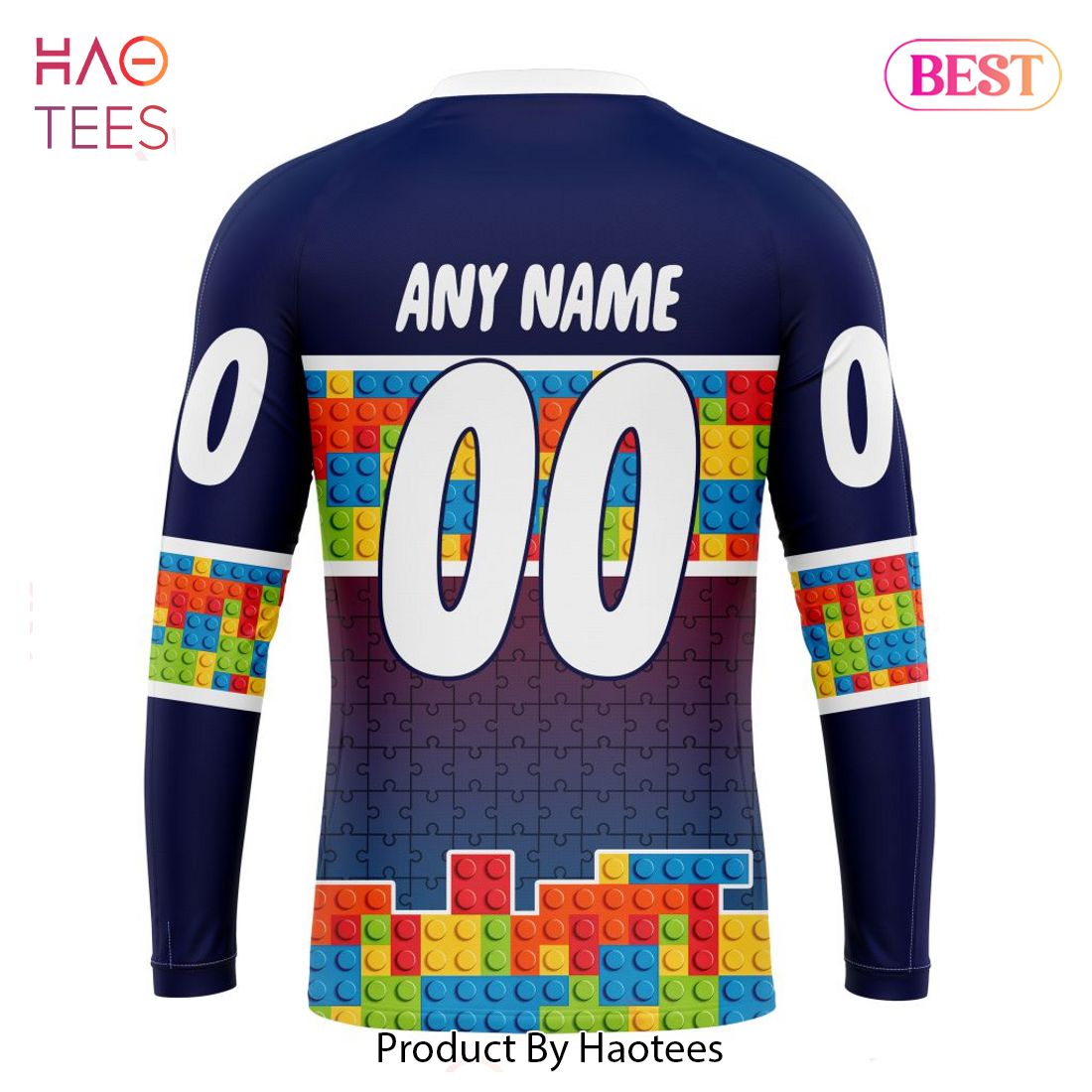 BEST NHL Colorado Avalanche Special Autism Awareness Design 3D Hoodie BEST NHL Colorado Avalanche Special Autism Awareness Design 3D Hoodie