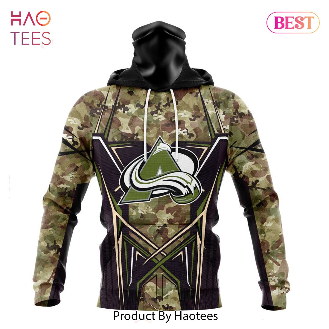 BEST NHL Colorado Avalanche Special Camo Color Design 3D Hoodie BEST NHL Colorado Avalanche Special Camo Color Design 3D Hoodie