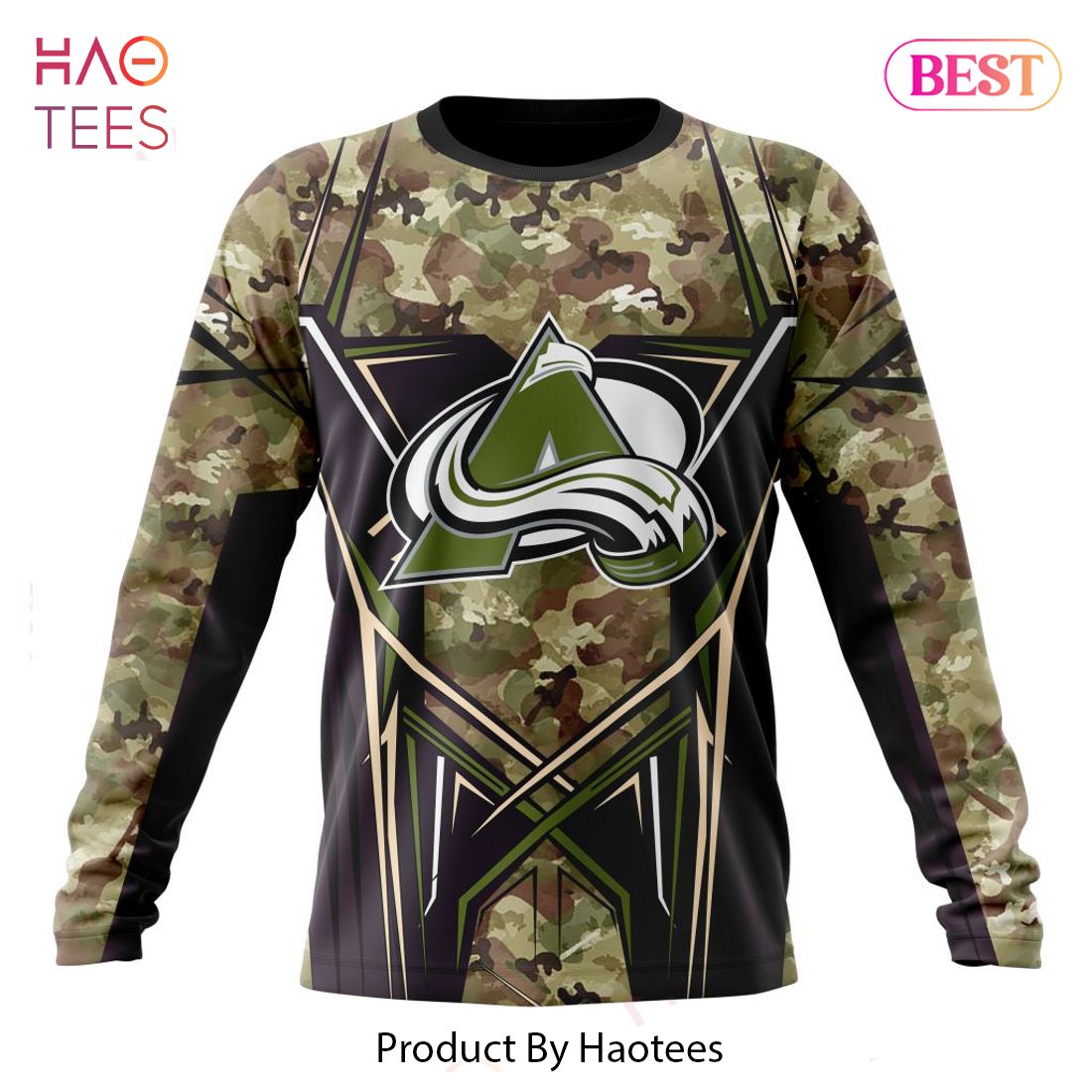 BEST NHL Colorado Avalanche Special Camo Color Design 3D Hoodie BEST NHL Colorado Avalanche Special Camo Color Design 3D Hoodie