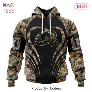 BEST NHL Colorado Avalanche Special Camo Hunting 3D Hoodie