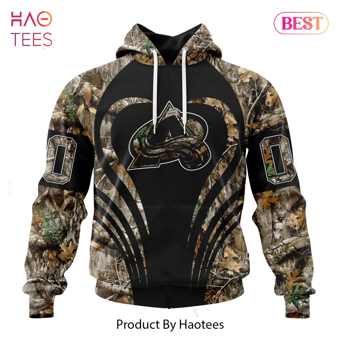 BEST NHL Colorado Avalanche Special Camo Hunting 3D Hoodie