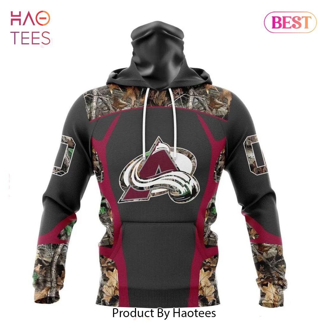 BEST NHL Colorado Avalanche Special Camo Hunting Design V2302 3D Hoodie BEST NHL Colorado Avalanche Special Camo Hunting Design V2302 3D Hoodie