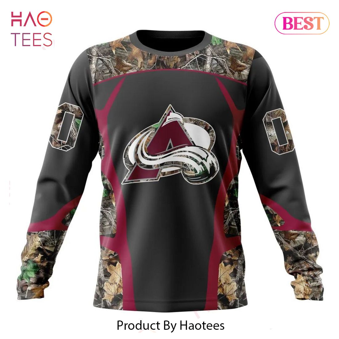 BEST NHL Colorado Avalanche Special Camo Hunting Design V2302 3D Hoodie BEST NHL Colorado Avalanche Special Camo Hunting Design V2302 3D Hoodie