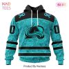 BEST NHL Colorado Avalanche Special Design Celebrate Black History Month 3D Hoodie BEST NHL Colorado Avalanche Special Design Celebrate Black History Month 3D Hoodie
