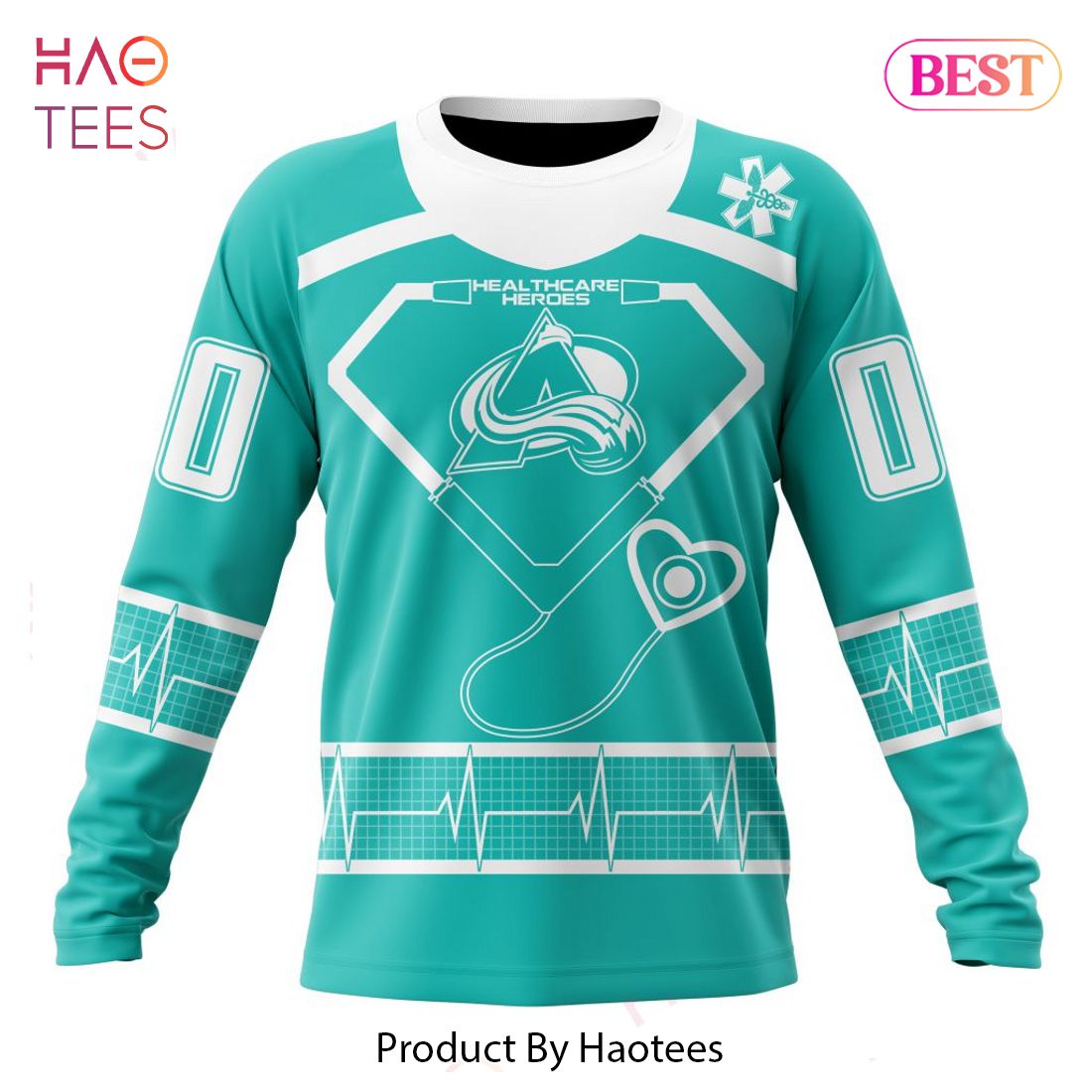 BEST NHL Colorado Avalanche Special Design Honoring Healthcare Heroes 3D Hoodie BEST NHL Colorado Avalanche Special Design Honoring Healthcare Heroes 3D Hoodie