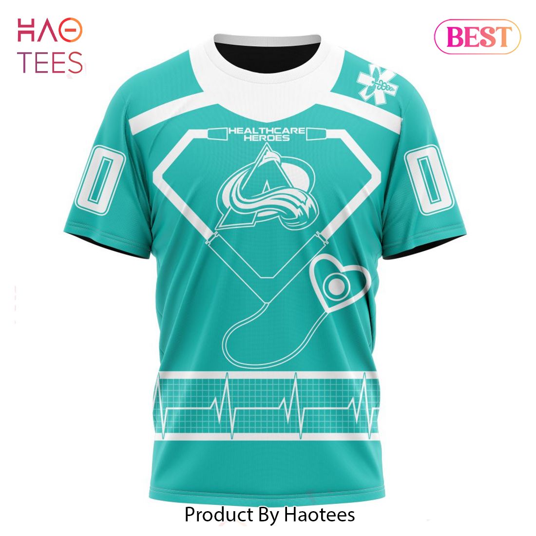 BEST NHL Colorado Avalanche Special Design Honoring Healthcare Heroes 3D Hoodie BEST NHL Colorado Avalanche Special Design Honoring Healthcare Heroes 3D Hoodie