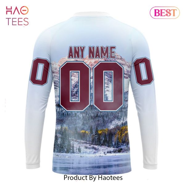 BEST NHL Colorado Avalanche Special Design With Rocky Mountain 3D Hoodie