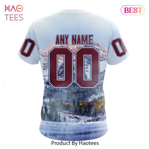 BEST NHL Colorado Avalanche Special Design With Rocky Mountain 3D Hoodie