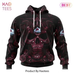 BEST NHL Colorado Avalanche Special Design With Skull Art 3D Hoodie