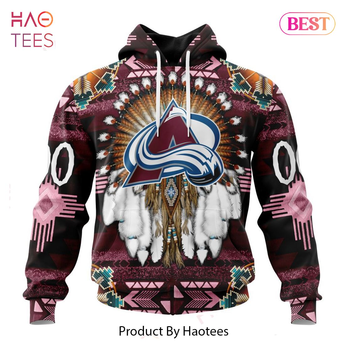 BEST NHL Colorado Avalanche Special Native Costume Design 3D Hoodie
