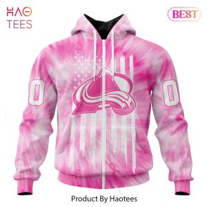 BEST NHL Colorado Avalanche Special Pink Tie-Dye 3D Hoodie