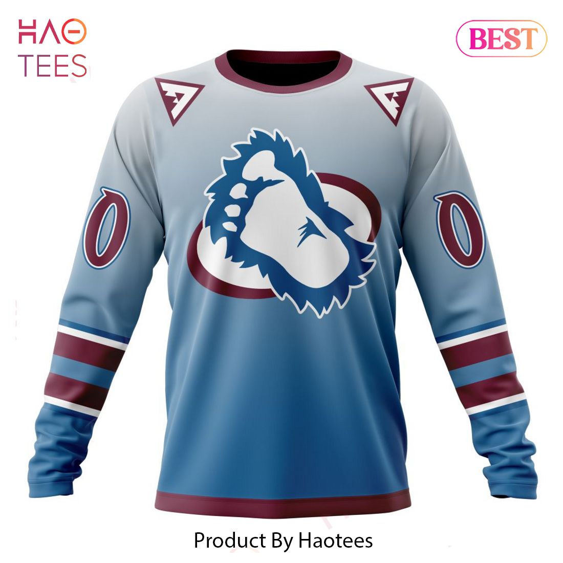 BEST NHL Colorado Avalanche Special Reverse Retro Redesign 3D Hoodie