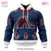 BEST NHL Colorado Avalanche Special Retro Gradient Design 3D Hoodie