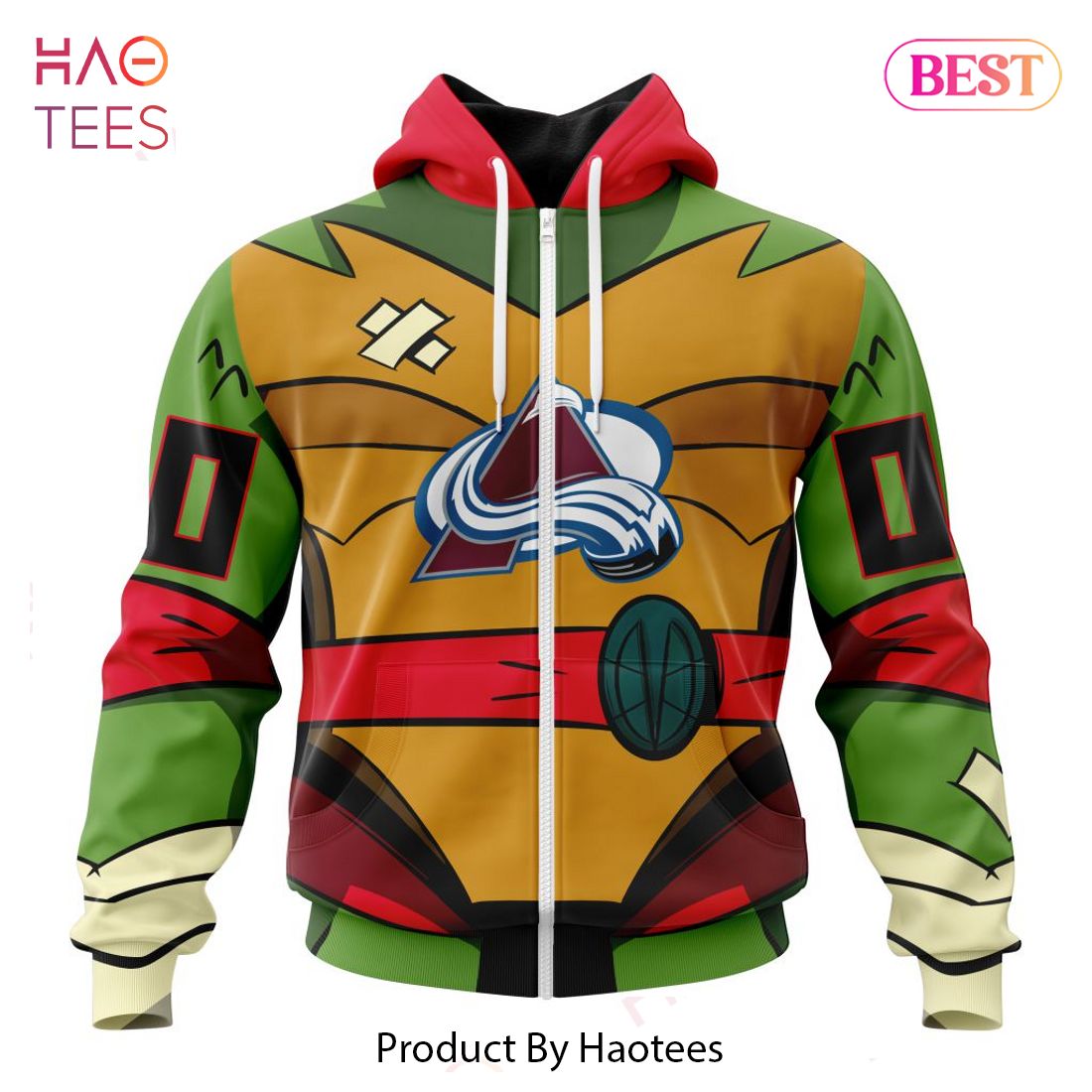 BEST NHL Colorado Avalanche Specialized Design Wih Camo Concepts For  Hungting In Forest 3D Hoodie