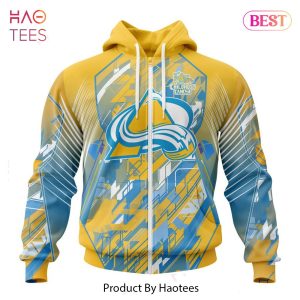 BEST NHL Colorado Avalanche Specialized Design Fearless Against Childhood Cancers 3D Hoodie