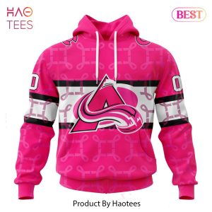 BEST NHL Colorado Avalanche Specialized Design I Pink I Can! IN OCTOBER WE WEAR PINK BREAST CANCER 3D Hoodie