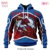 BEST NHL Colorado Avalanche Specialized Design In Classic Style With Paisley! IN OCTOBER WE WEAR PINK BREAST CANCER 3D Hoodie
