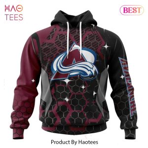 BEST NHL Colorado Avalanche Specialized Design With MotoCross Syle 3D Hoodie