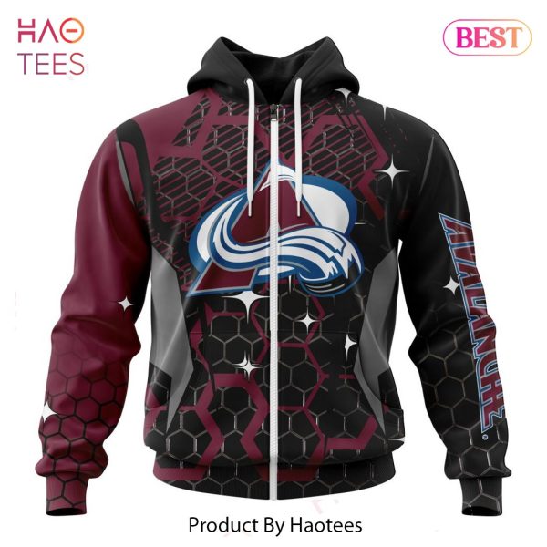 BEST NHL Colorado Avalanche Specialized Design With MotoCross Syle 3D Hoodie