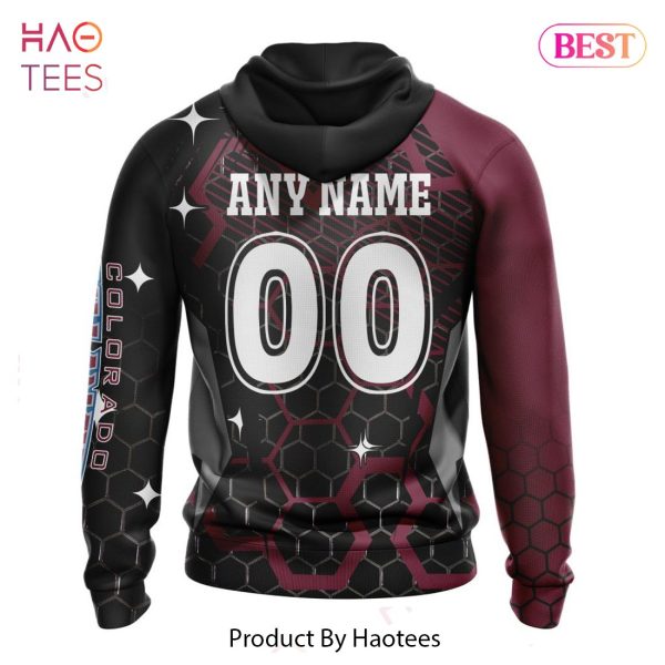 BEST NHL Colorado Avalanche Specialized Design With MotoCross Syle 3D Hoodie