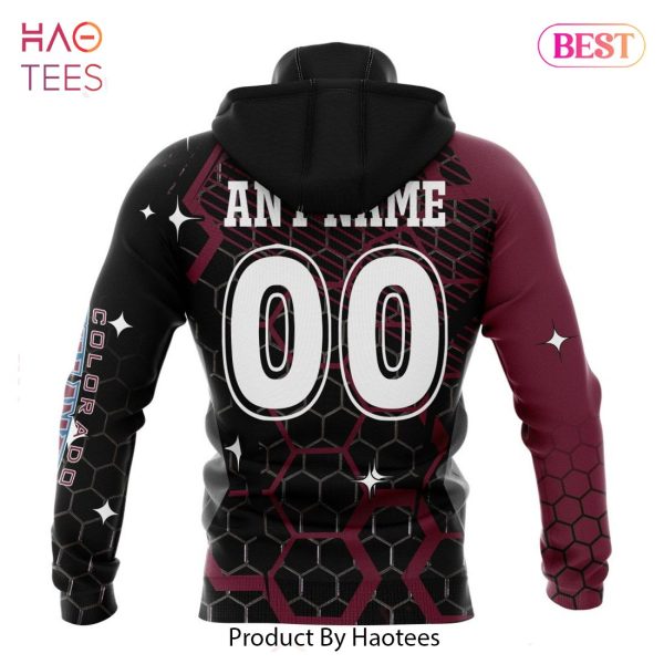 BEST NHL Colorado Avalanche Specialized Design With MotoCross Syle 3D Hoodie