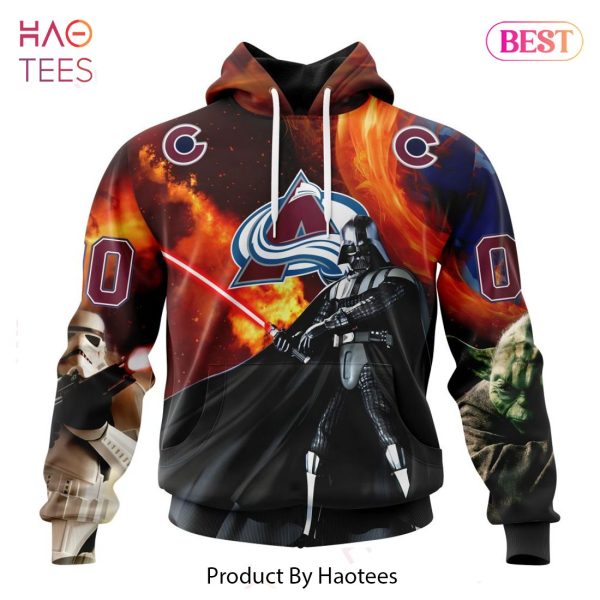 BEST NHL Colorado Avalanche Specialized Design X Star War 3D Hoodie