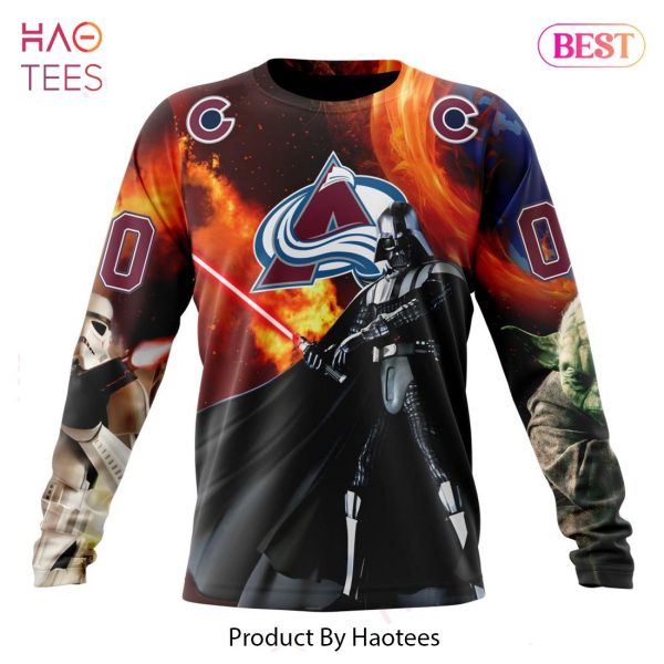 BEST NHL Colorado Avalanche Specialized Design X Star War 3D Hoodie