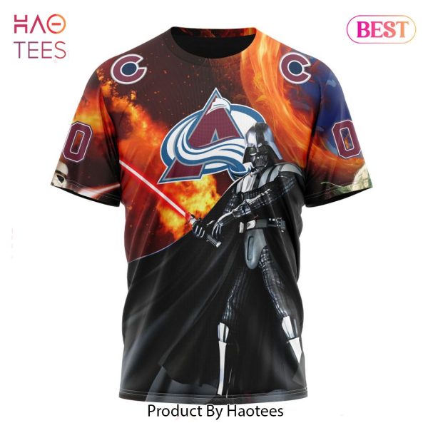 BEST NHL Colorado Avalanche Specialized Design X Star War 3D Hoodie