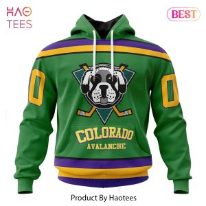 BEST NHL Colorado Avalanche Specialized Design X The Mighty Ducks 3D Hoodie