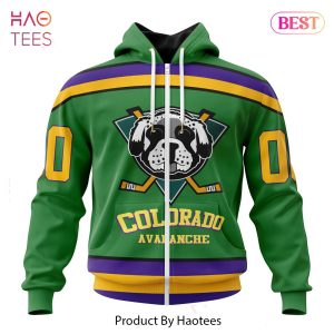 BEST NHL Colorado Avalanche Specialized Design X The Mighty Ducks 3D Hoodie