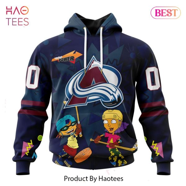 BEST NHL Colorado Avalanche Specialized For Rocket Power 3D Hoodie
