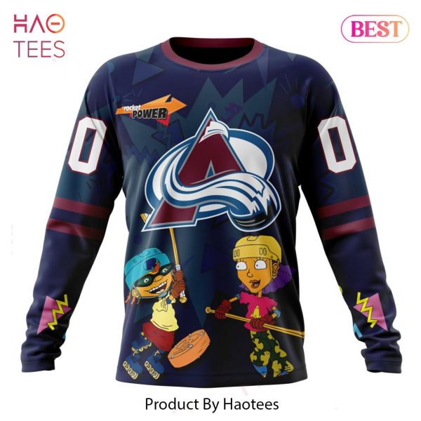 BEST NHL Colorado Avalanche Specialized For Rocket Power 3D Hoodie