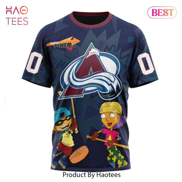 BEST NHL Colorado Avalanche Specialized For Rocket Power 3D Hoodie