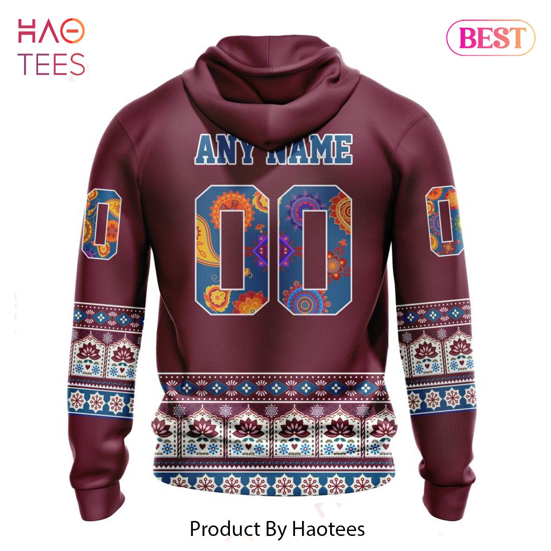 BEST NHL Colorado Avalanche Specialized Jersey Hockey For All Diwali Festival 3D Hoodie BEST NHL Colorado Avalanche Specialized Jersey Hockey For All Diwali Festival 3D Hoodie