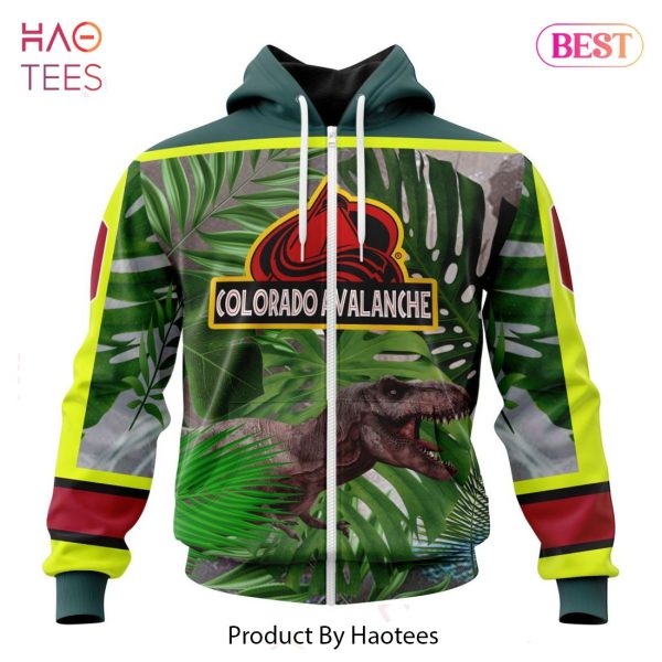 BEST NHL Colorado Avalanche Specialized Jersey Hockey For Jurassic World 3D Hoodie