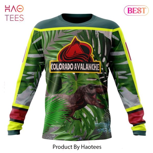 BEST NHL Colorado Avalanche Specialized Jersey Hockey For Jurassic World 3D Hoodie