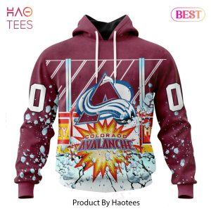 BEST NHL Colorado Avalanche Specialized Jersey With Ice Hockey Arena 3D Hoodie