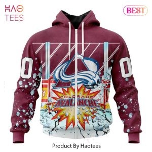 BEST NHL Colorado Avalanche Specialized Jersey With Ice Hockey Arena 3D Hoodie