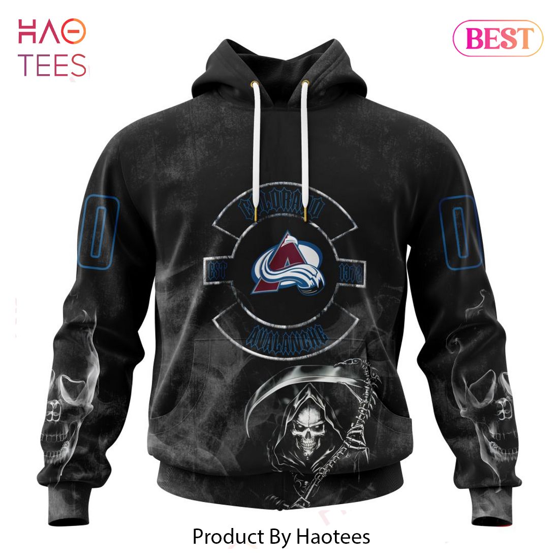 BEST NHL Colorado Avalanche Specialized Kits For Rock Night 3D Hoodie