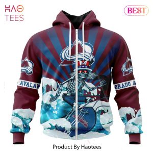 BEST NHL Colorado Avalanche Specialized Kits For The Grateful Dead 3D Hoodie