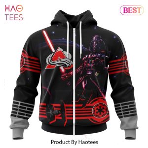 BEST NHL Colorado Avalanche Specialized Starwar Darth Vader Version Jersey 3D Hoodie