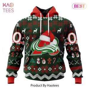 BEST NHL Colorado Avalanche Specialized Unisex Christmas Is Coming 3D Hoodie