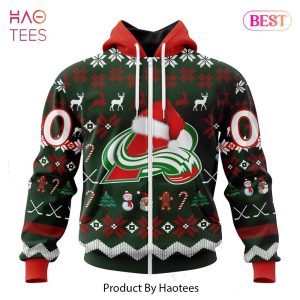 BEST NHL Colorado Avalanche Specialized Unisex Christmas Is Coming 3D Hoodie