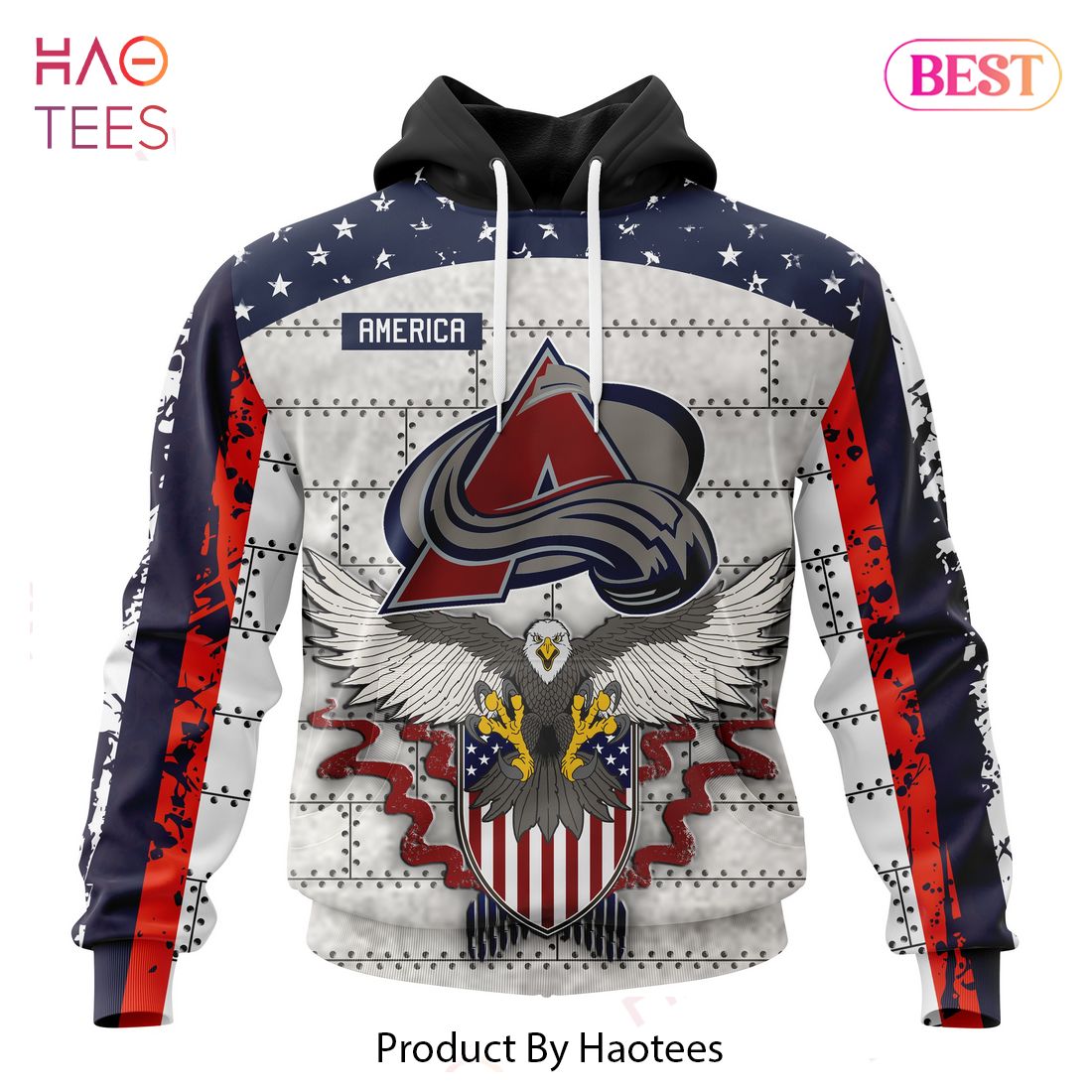 BEST NHL Colorado Avalanche Specialized Unisex In US Concepts 3D Hoodie